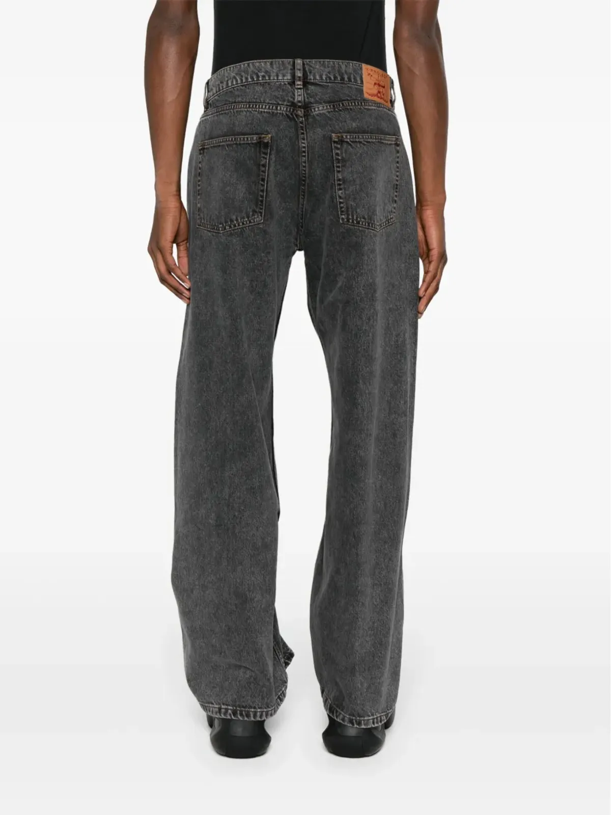 Y/Project Evergreen Wire mid-rise straight jeans - Black - 画像4