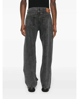 Y/Project Evergreen Wire mid-rise straight jeans - Black - サムネイル4
