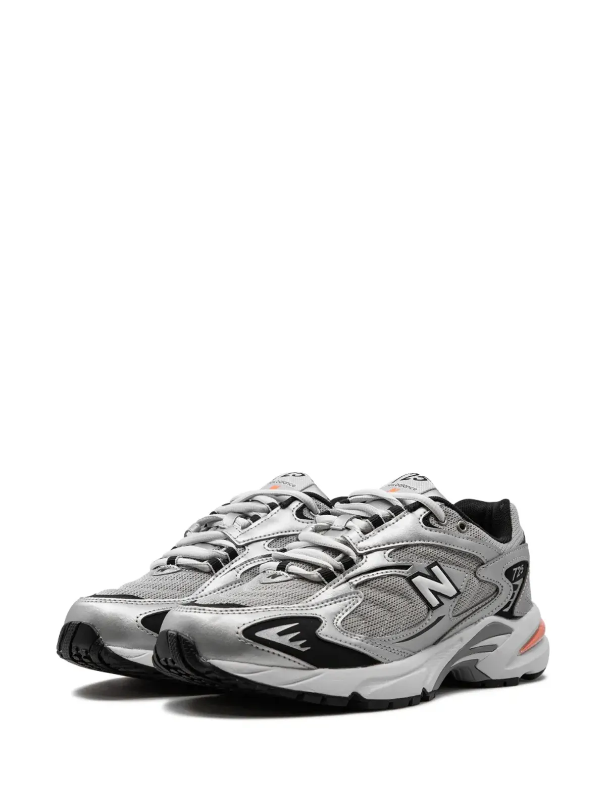New Balance 725V1 メタリックシルバー スニーカー - 画像5