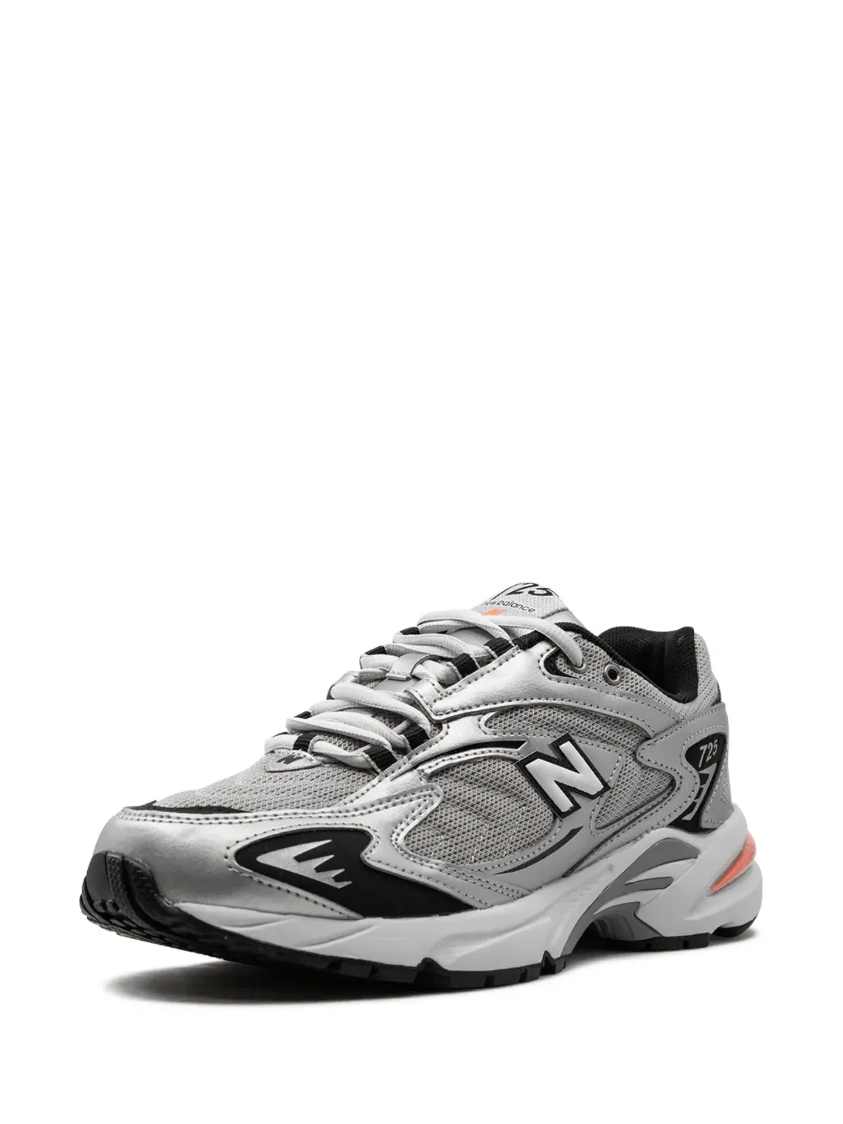New Balance 725V1 メタリックシルバー スニーカー - 画像4