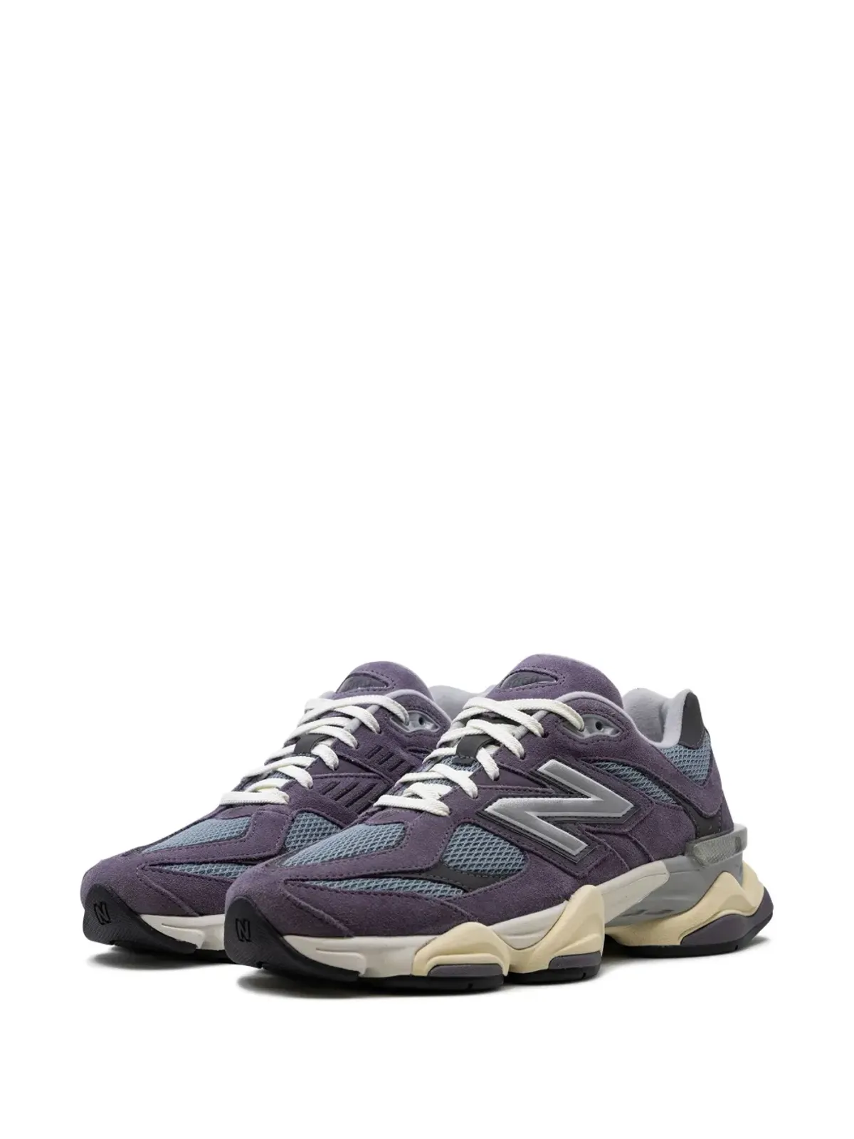 New Balance 9060 シャドウ スニーカー パープル - 画像5