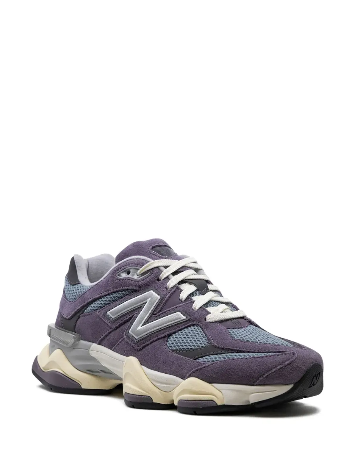 New Balance 9060 シャドウ スニーカー パープル - 画像2
