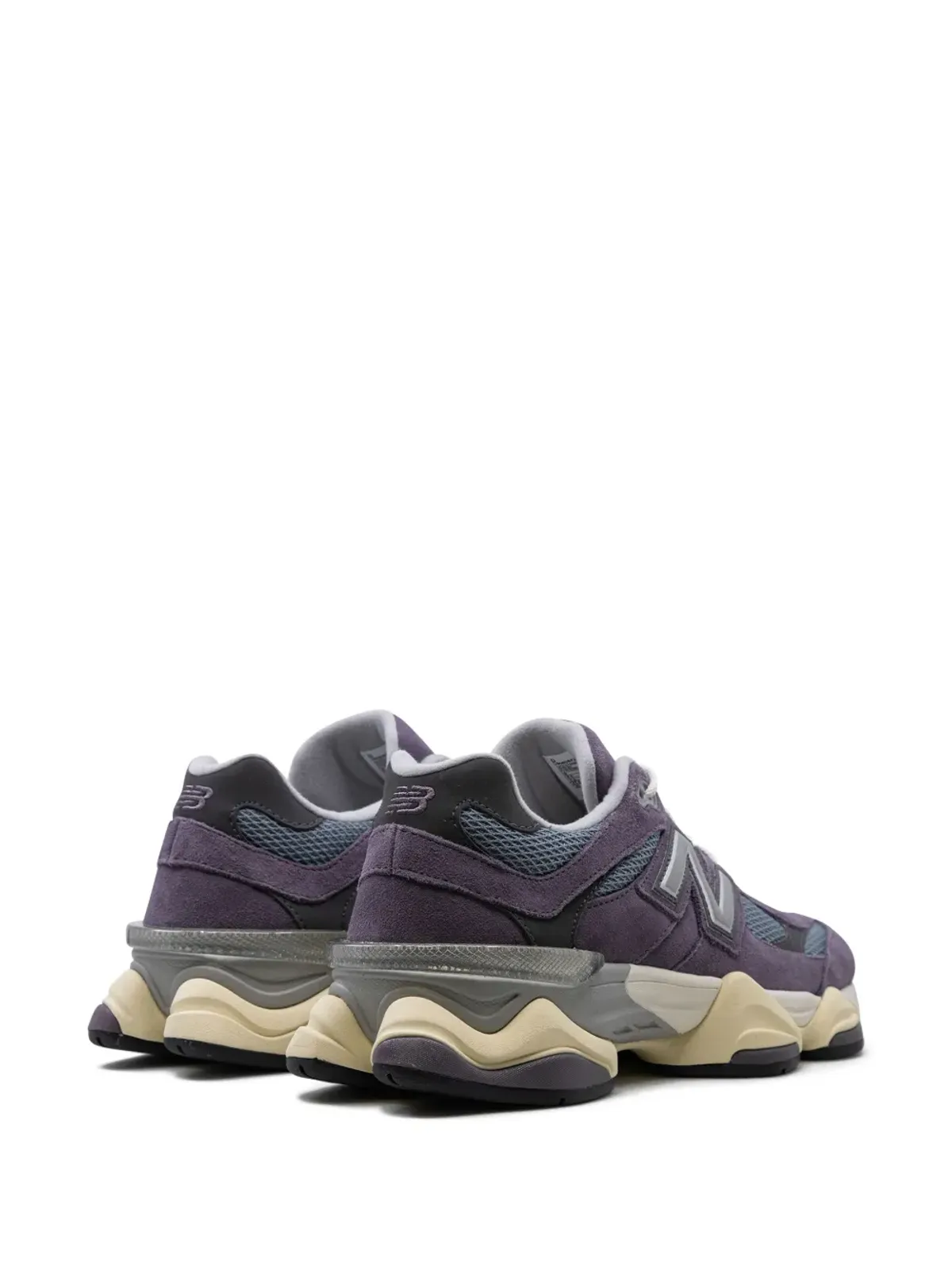 New Balance 9060 シャドウ スニーカー パープル - 画像3