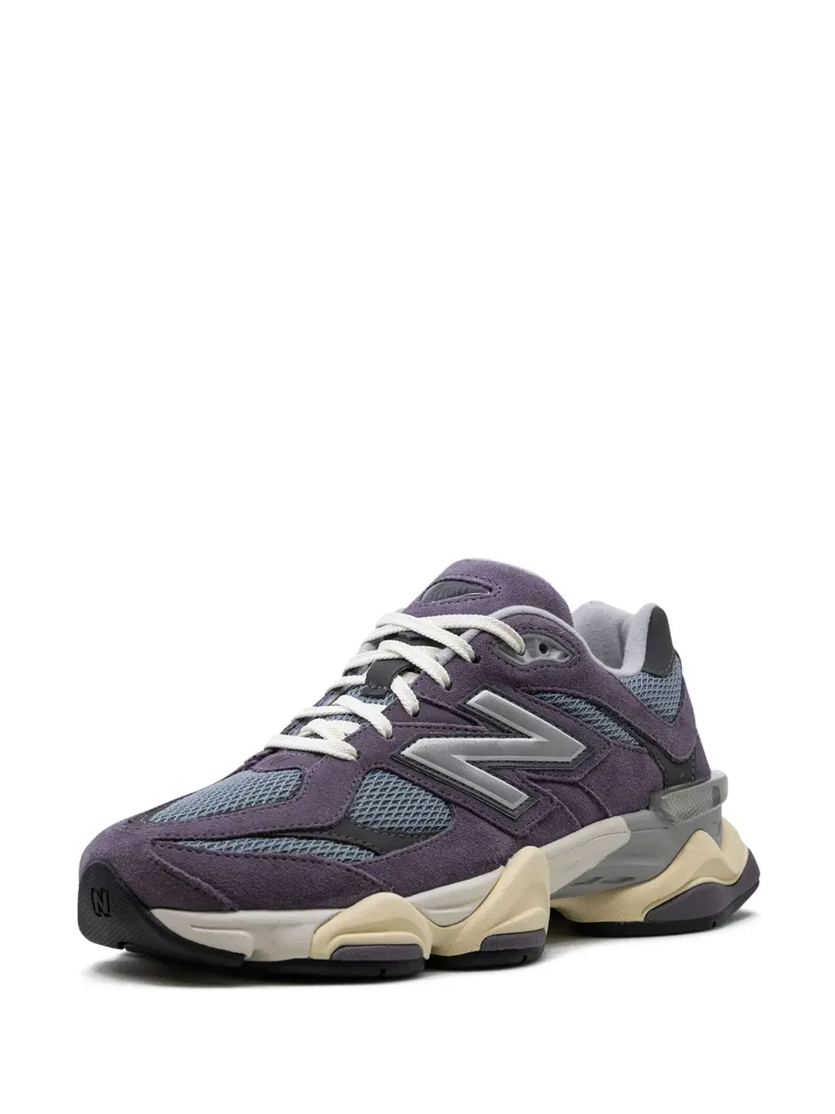 New Balance 9060 シャドウ スニーカー パープル - 画像4