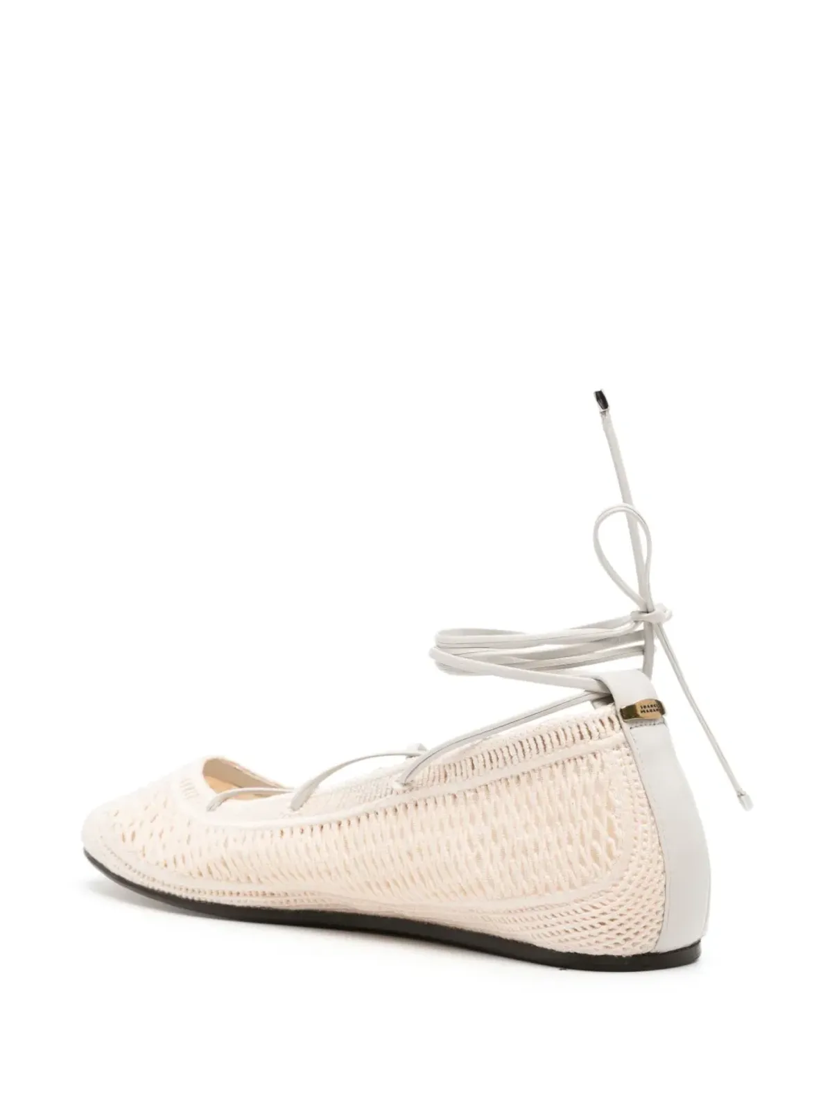 ISABEL MARANT Belna レースアップ バレエシューズ - 画像3