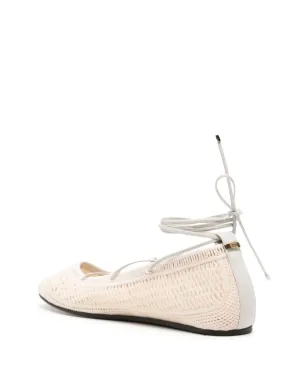 ISABEL MARANT Belna レースアップ バレエシューズ - サムネイル3