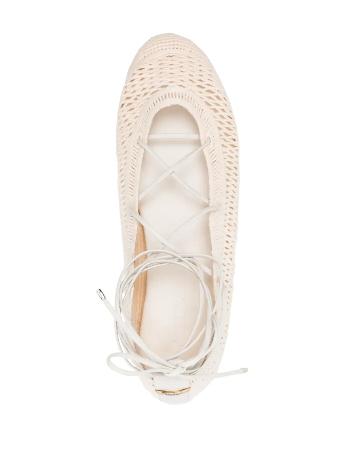ISABEL MARANT Belna レースアップ バレエシューズ - 画像4