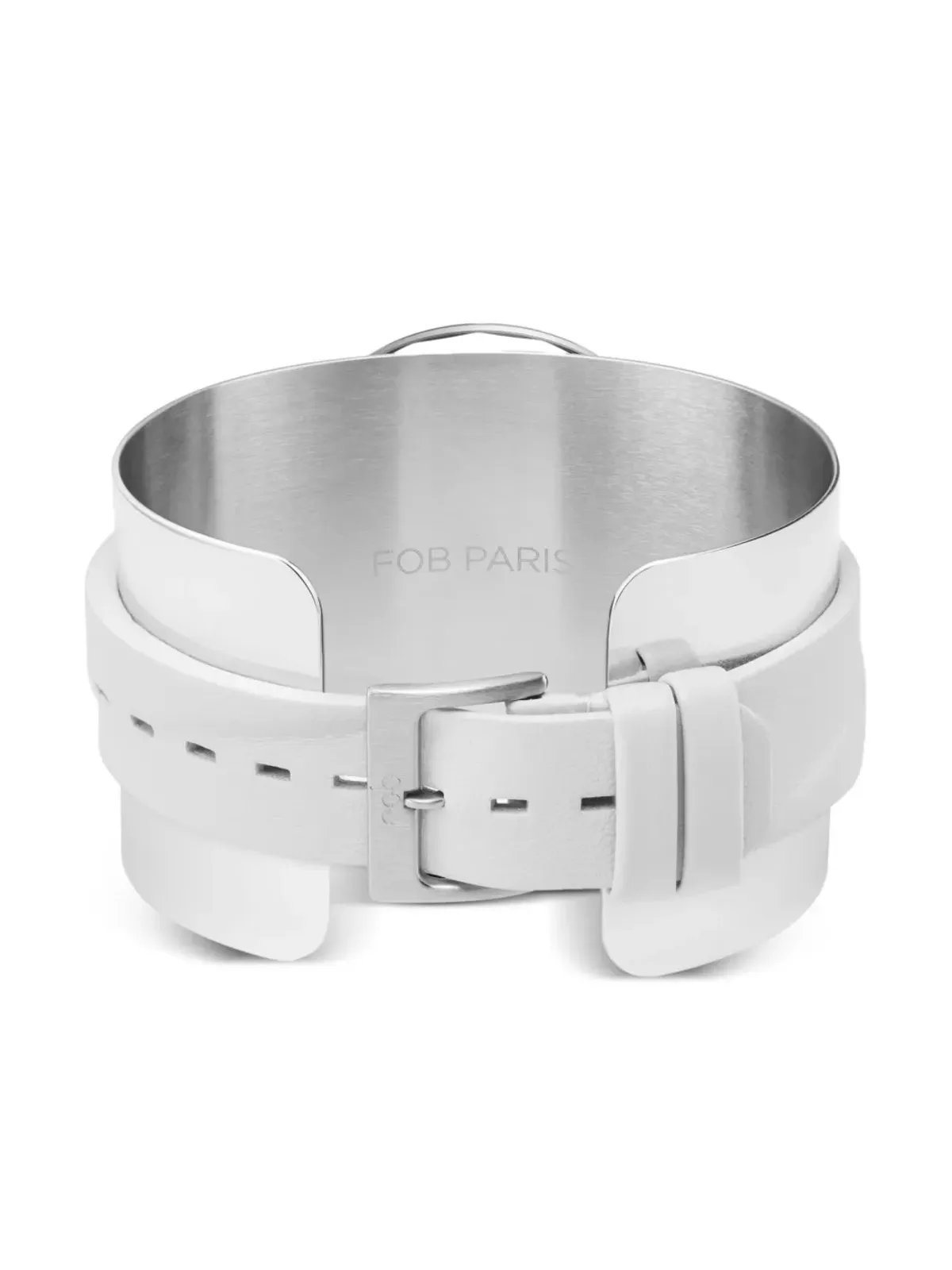 Fob Paris R360 シルバー カフ - ブラック - 画像3
