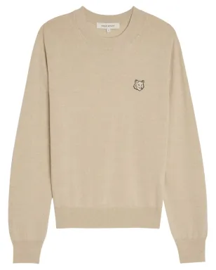 Maison Kitsuné ウール レギュラー セーター - ニュートラルカラー - サムネイル1
