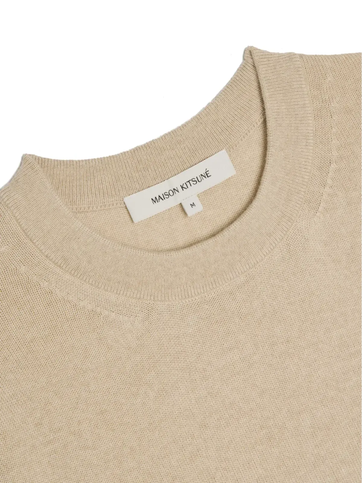 Maison Kitsuné ウール レギュラー セーター - ニュートラルカラー - 画像4