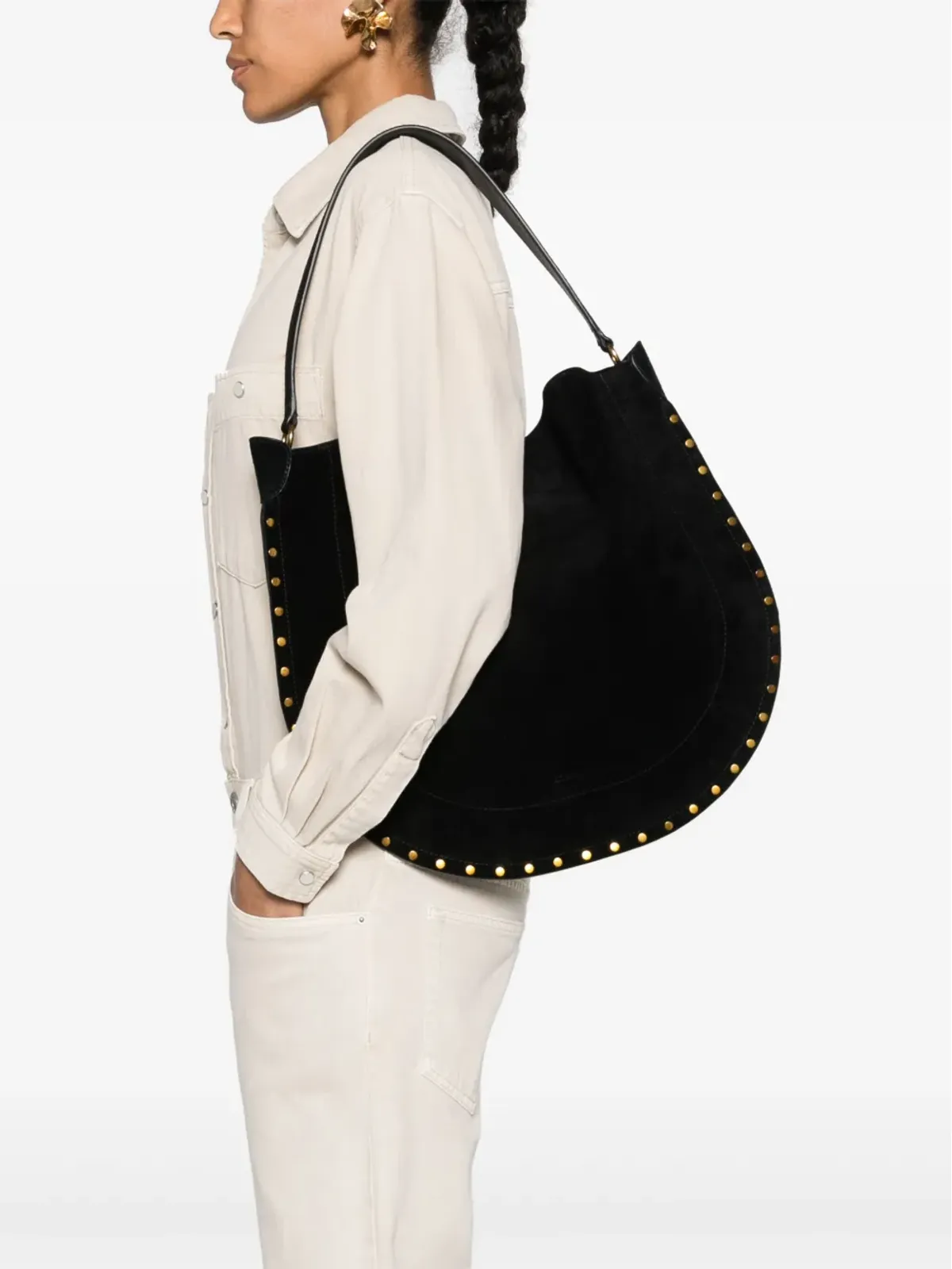 ISABEL MARANT オクサン ショルダーバッグ ブラック - 画像2