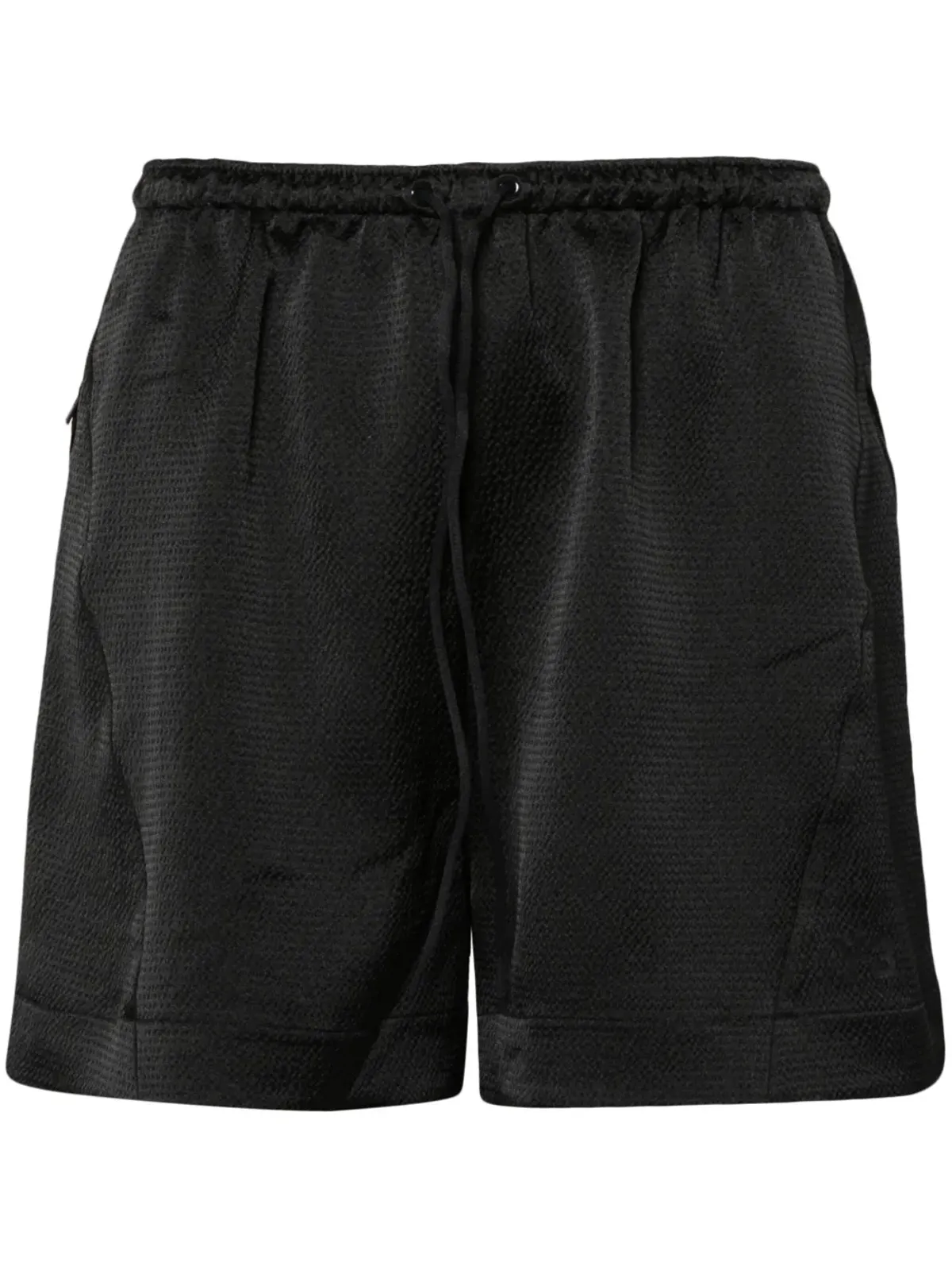 Y-3 シアサッカーテクスチャー トラックショーツ - 画像1