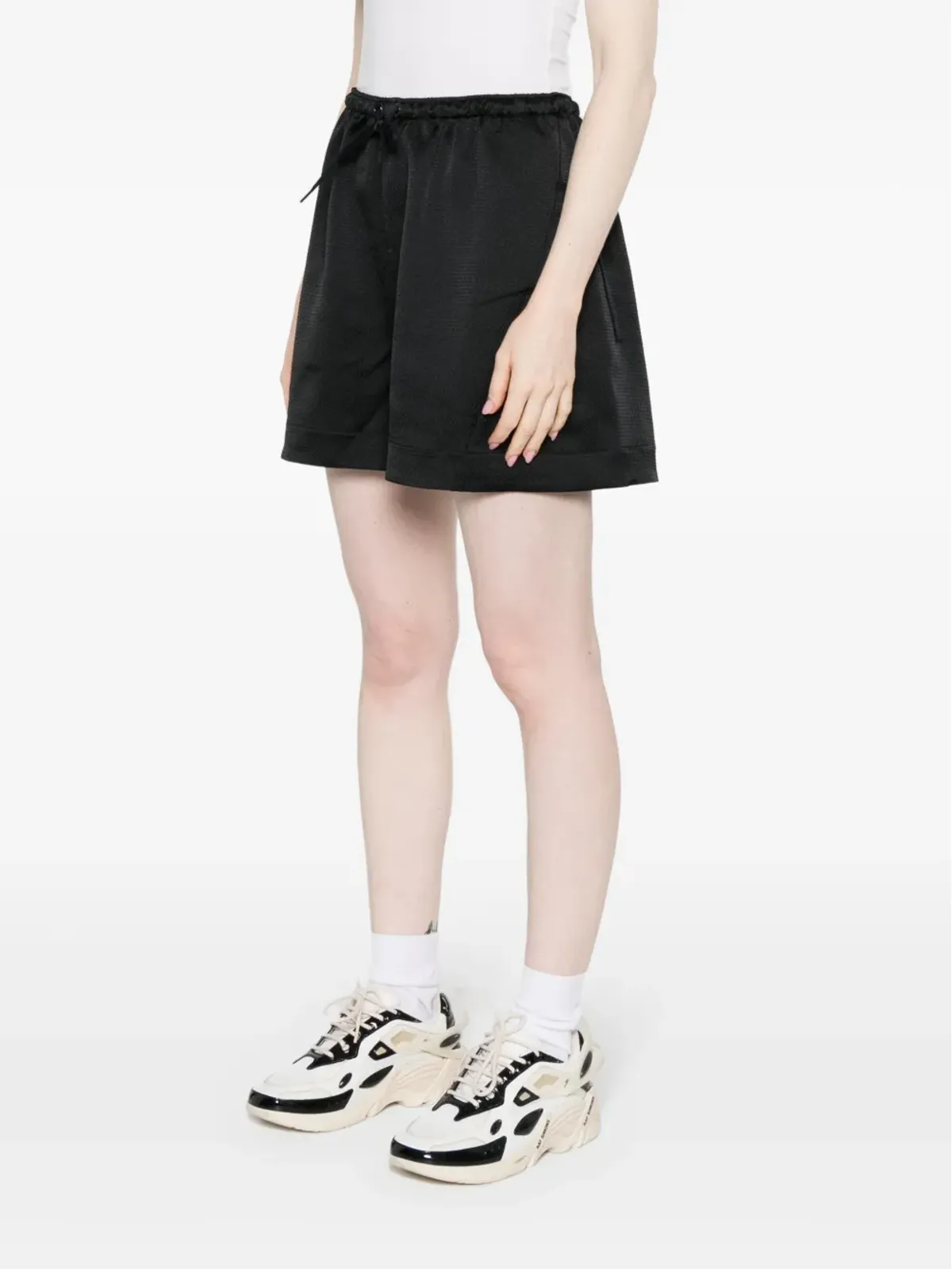 Y-3 シアサッカーテクスチャー トラックショーツ - 画像3