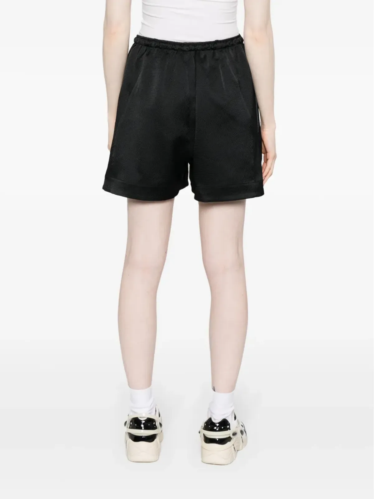 Y-3 シアサッカーテクスチャー トラックショーツ - 画像4
