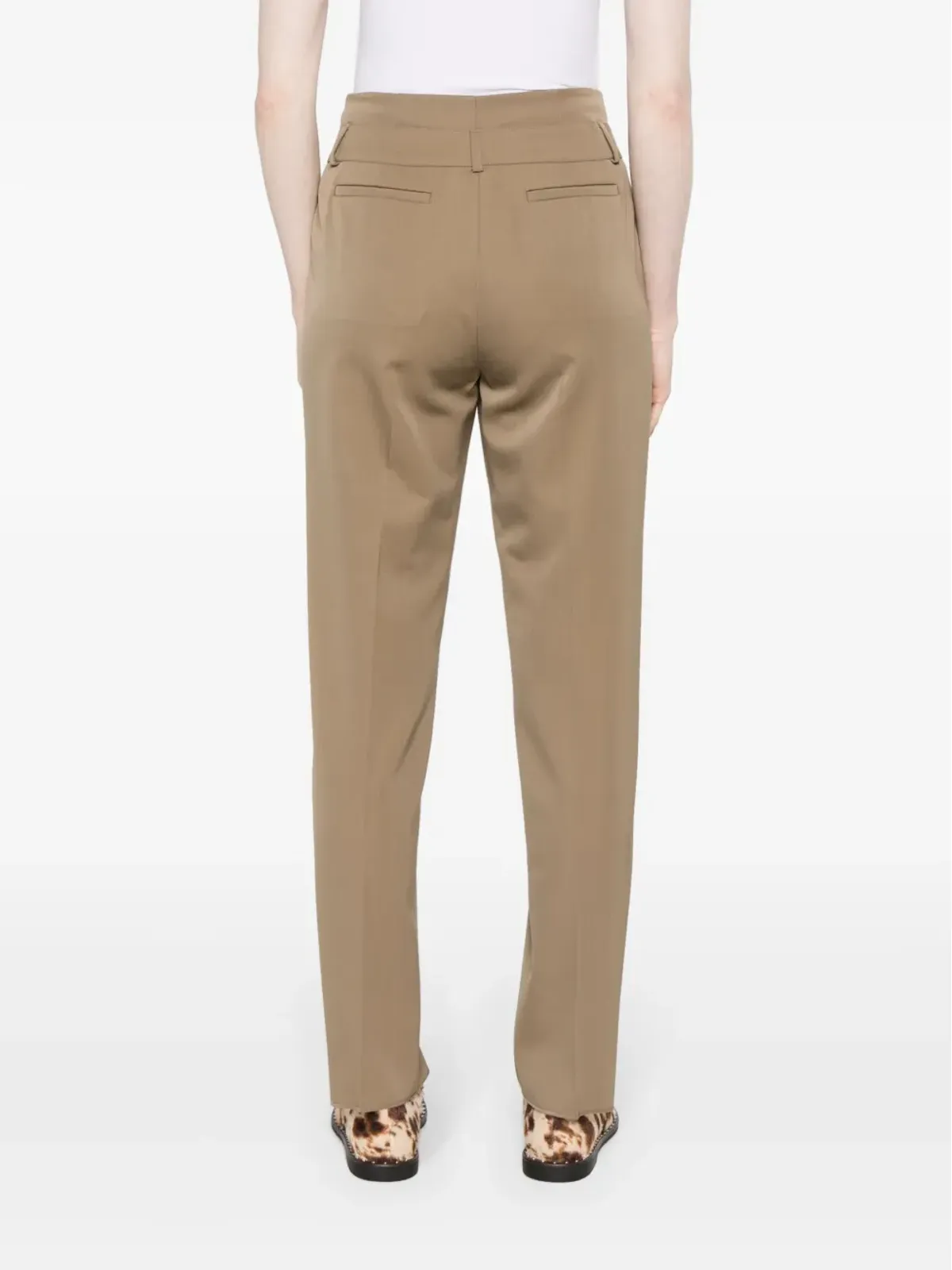 Max Mara ダーテッド テーパードパンツ - 画像4