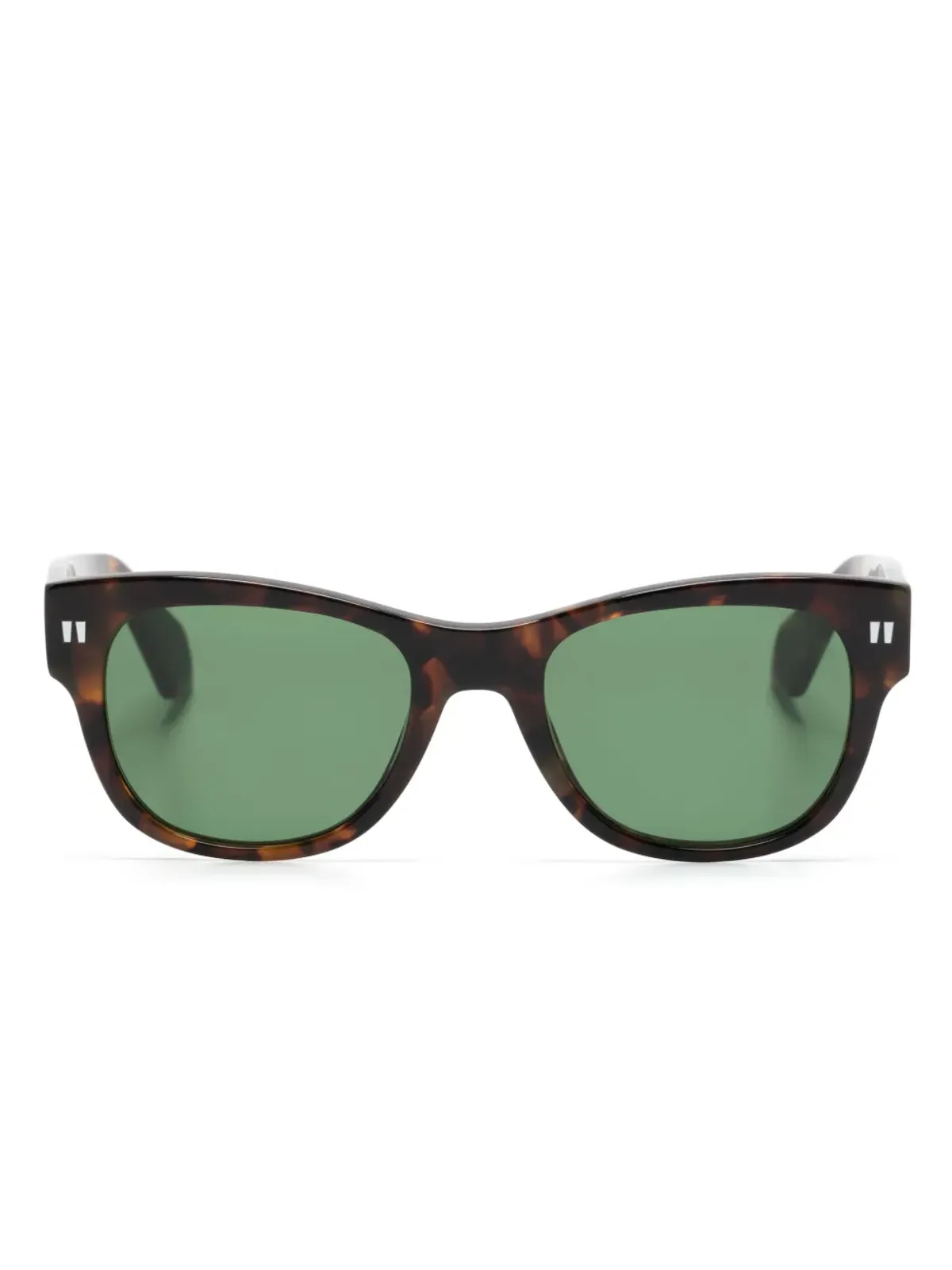 Off-White Eyewear モアブ オーバルフレーム サングラス - 画像1