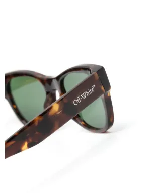 Off-White Eyewear モアブ オーバルフレーム サングラス - サムネイル3