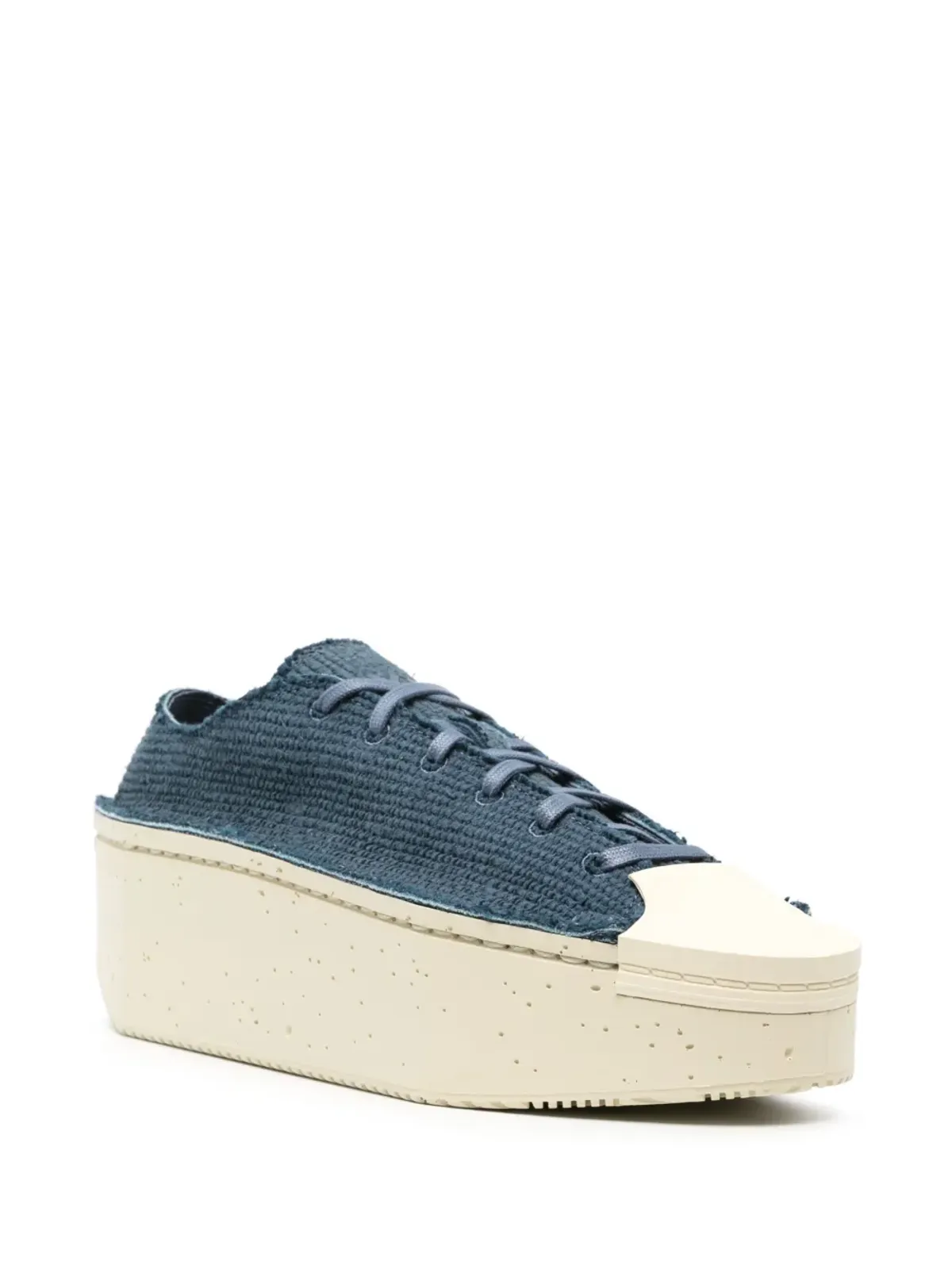 Y-3 Kyasu レースアップスニーカー ブルー - 画像2