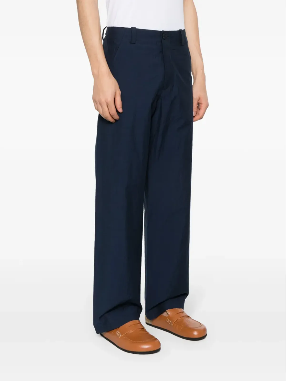 A.P.C. Mathurin ストレートレッグパンツ ブルー - 画像3