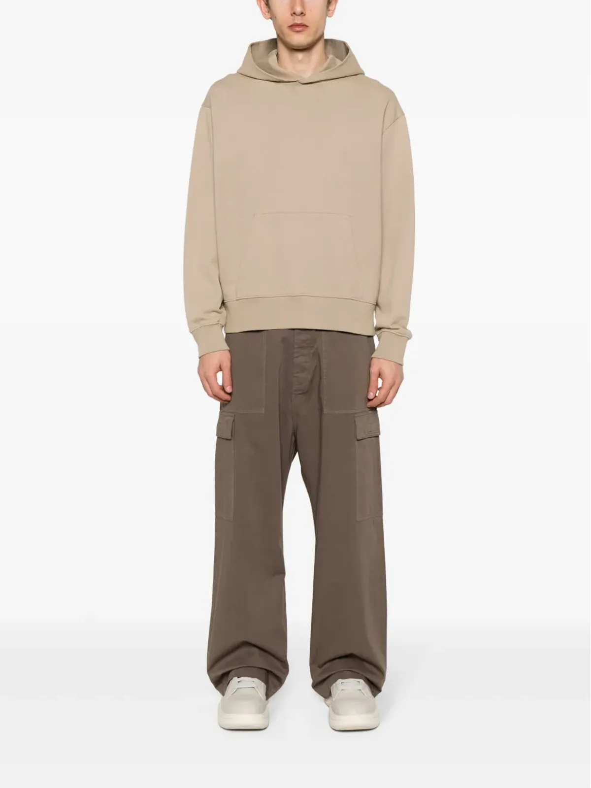 Rick Owens DRKSHDW ミッドライズ カーゴパンツ - ブラウン - 画像2