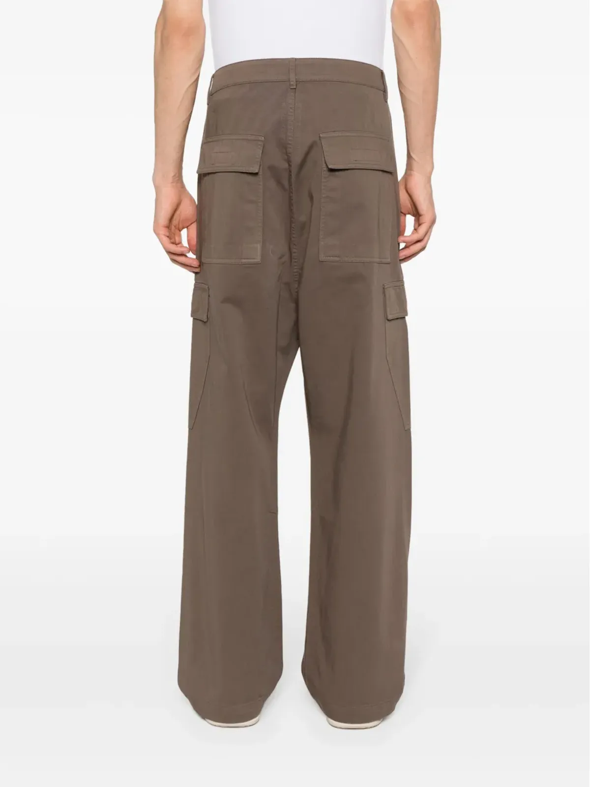 Rick Owens DRKSHDW ミッドライズ カーゴパンツ - ブラウン - 画像4