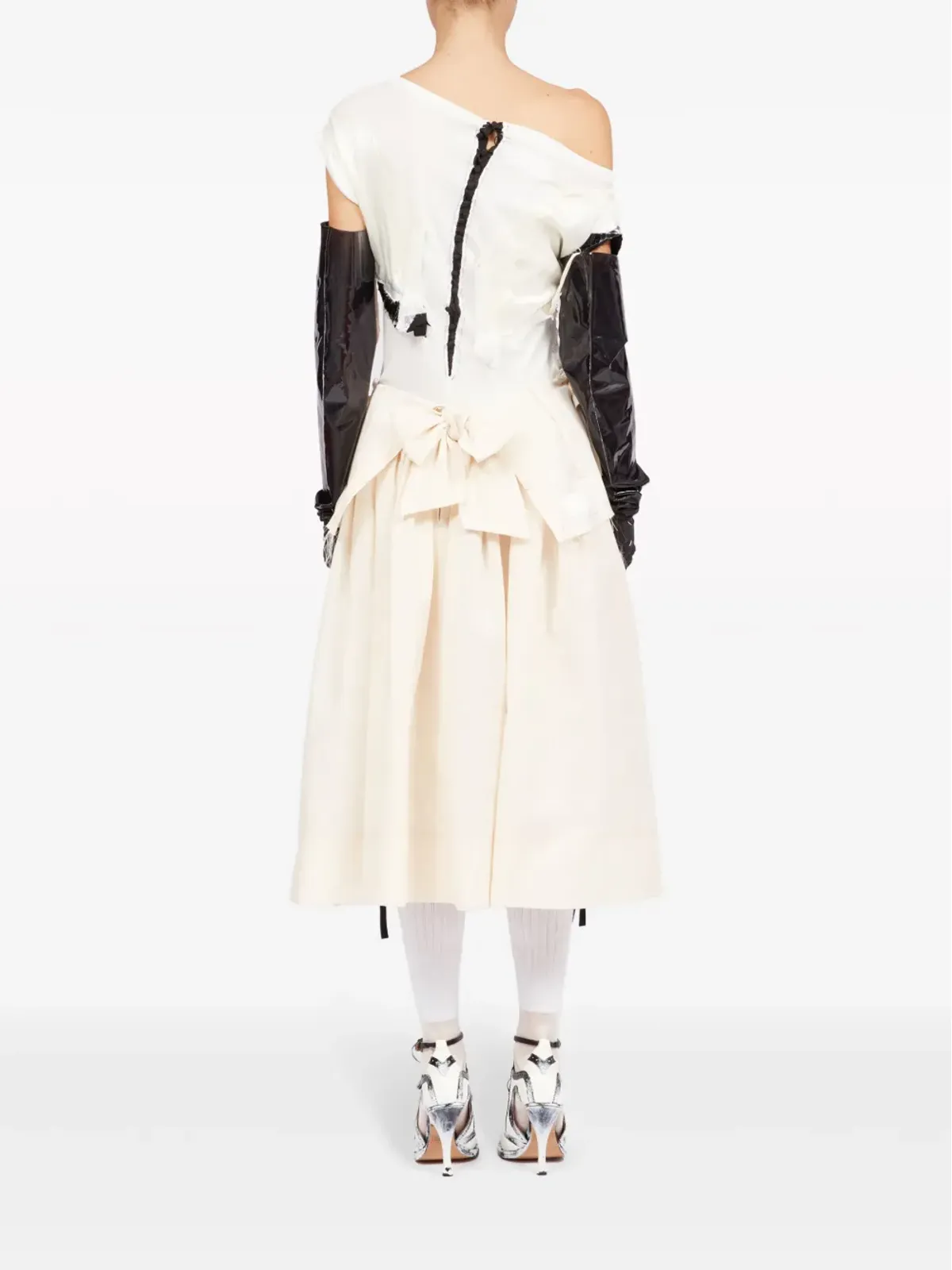Maison Margiela ワークインプログレス ミディスカート - ニュートラルカラー - 画像5