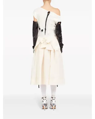 Maison Margiela ワークインプログレス ミディスカート - ニュートラルカラー - サムネイル5