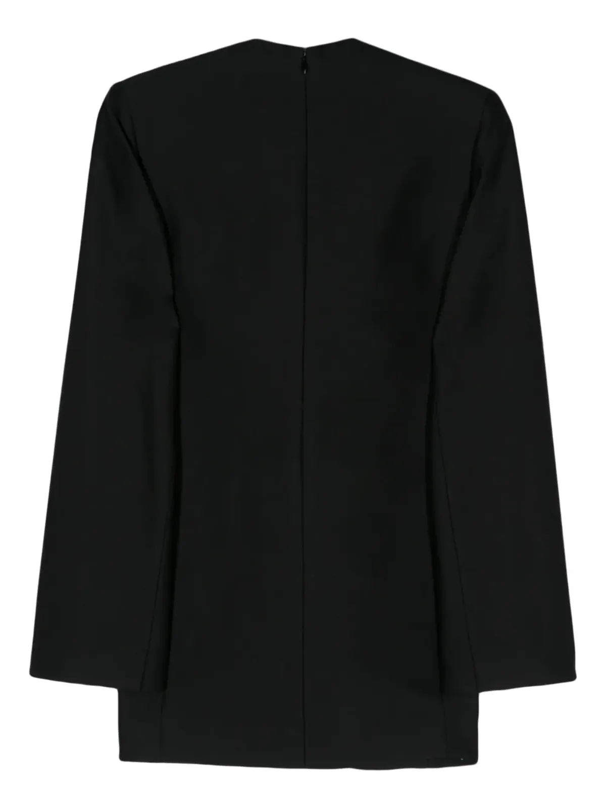 GIA STUDIOS knot-detail twill blouse - Black - 画像2