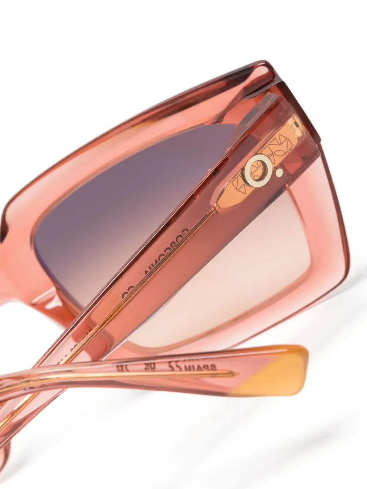 Etnia Barcelona Gorgonia レクタングルフレーム サングラス - 画像3