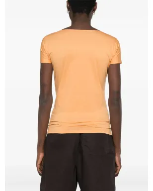 LEMAIRE ラウンドネックTシャツ - オレンジ - サムネイル4