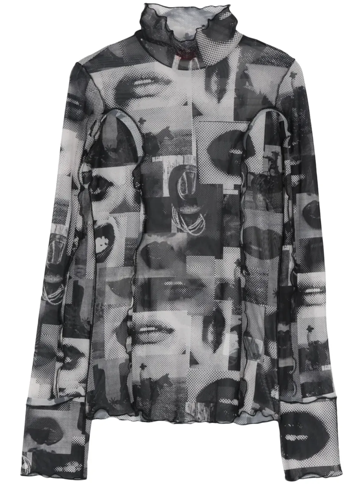 HUGO Deuphoria メッシュ Tシャツ - 画像1