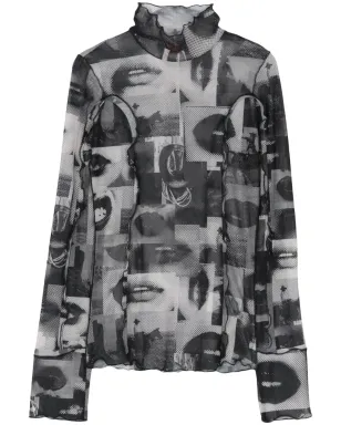 HUGO Deuphoria メッシュ Tシャツ - サムネイル1