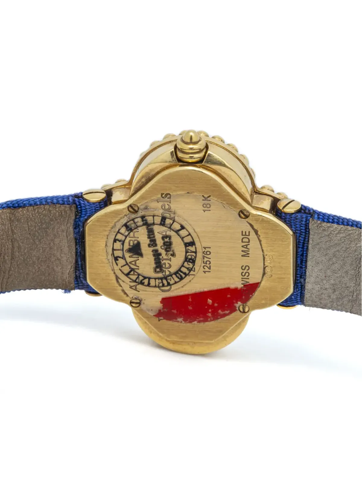 Van Cleef & Arpels Pre-Owned アルハンブラ ブルー - 画像5
