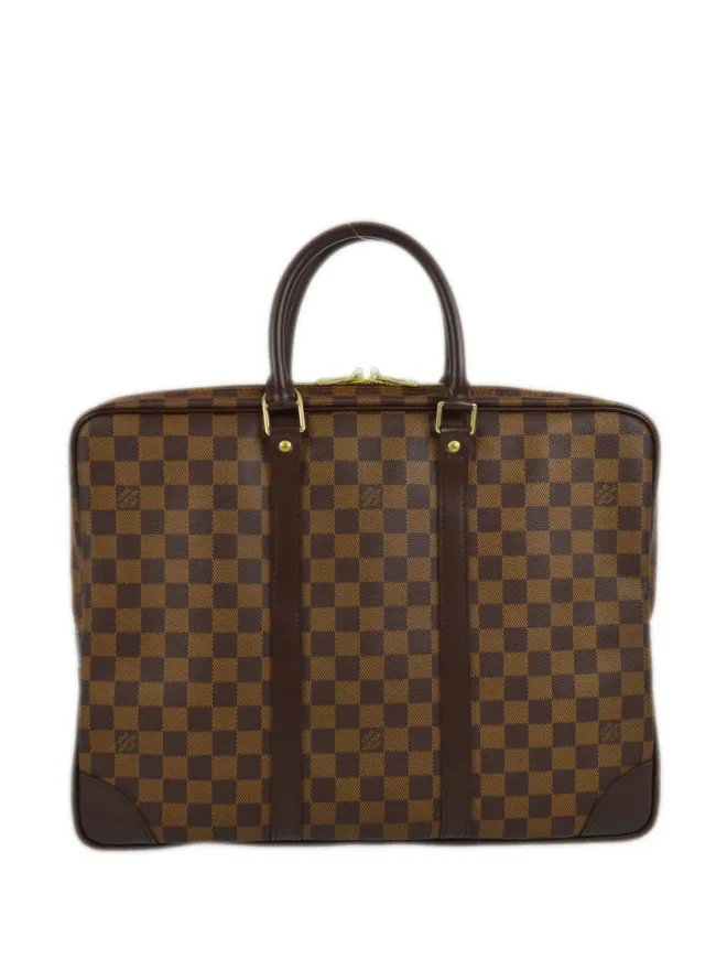 Louis Vuitton Pre-Owned Louis Vuitton ビンテージ 2006 Porte Documents Voyage ハンドバッグ - ブラウンの商品画像
