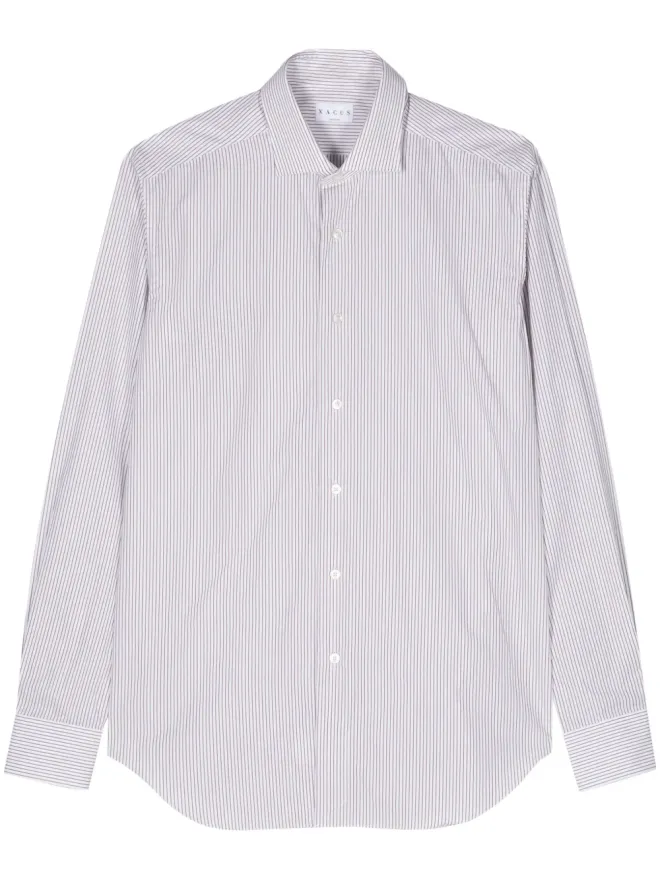 Xacus Xacus ストライプポプリンシャツの商品画像