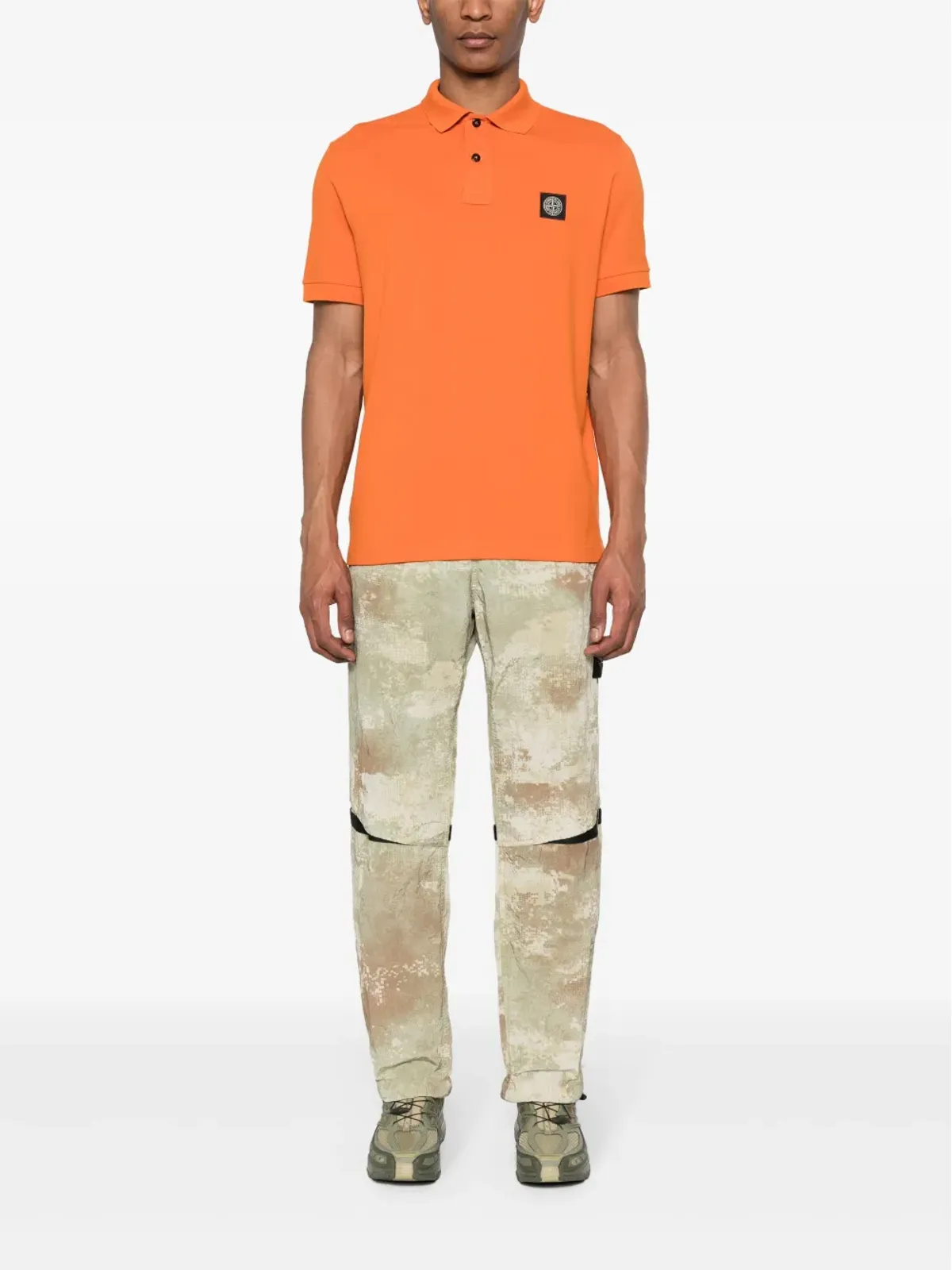 Stone Island コンパスバッジ シェルパンツ - 画像2