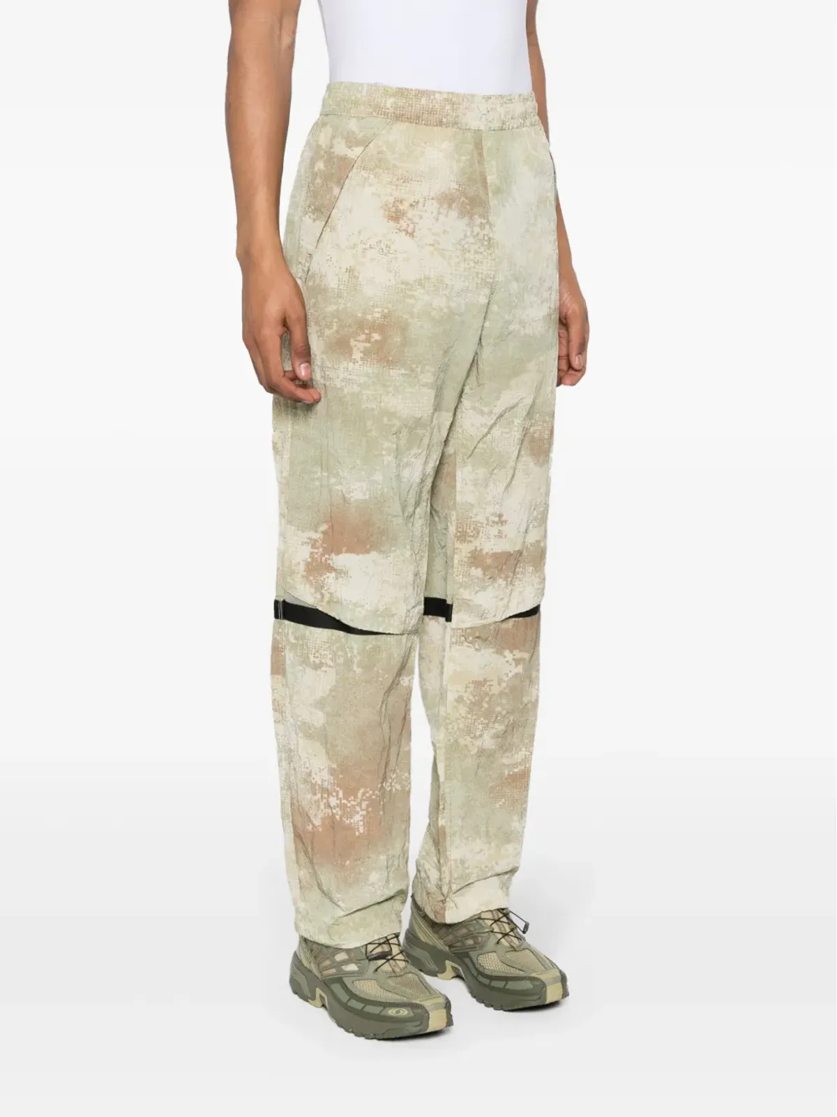 Stone Island コンパスバッジ シェルパンツ - 画像3