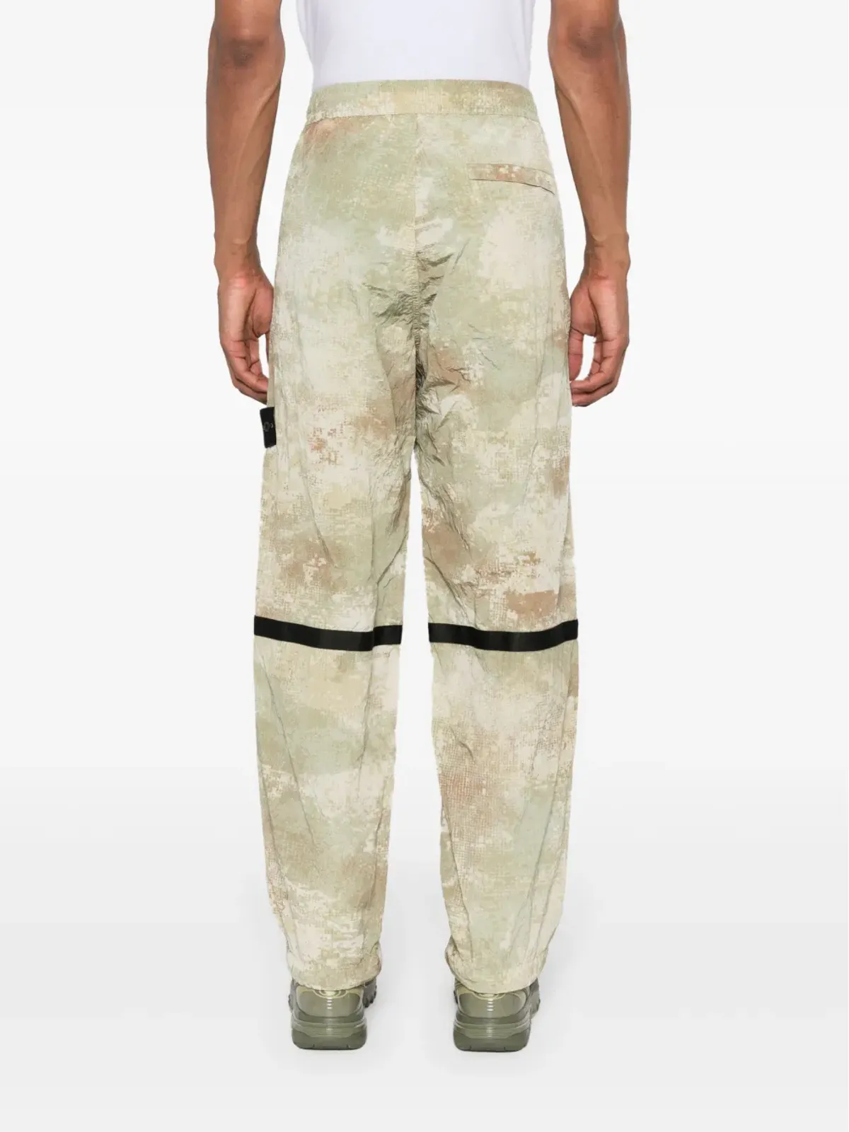 Stone Island コンパスバッジ シェルパンツ - 画像4