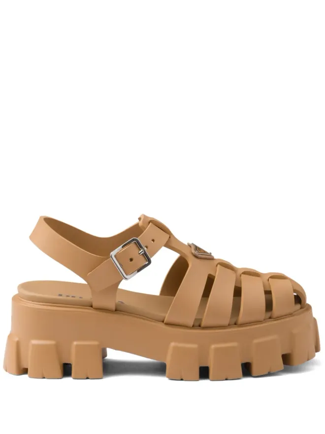 Prada Prada モノリス プラットフォームサンダルの商品画像