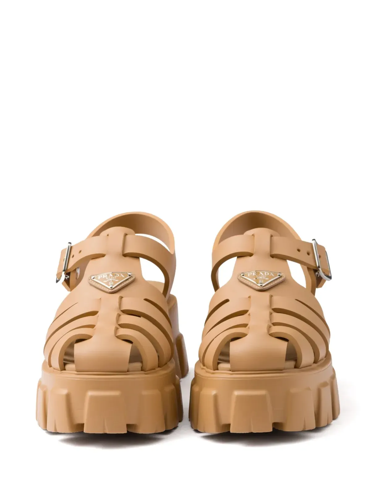 Prada モノリス プラットフォームサンダル - 画像5