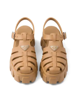 Prada モノリス プラットフォームサンダル - サムネイル4