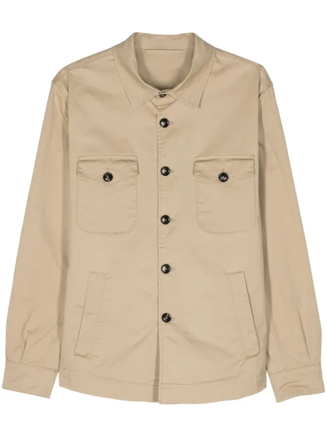 Mazzarelli Mazzarelli ロングスリーブカーゴシャツの商品画像