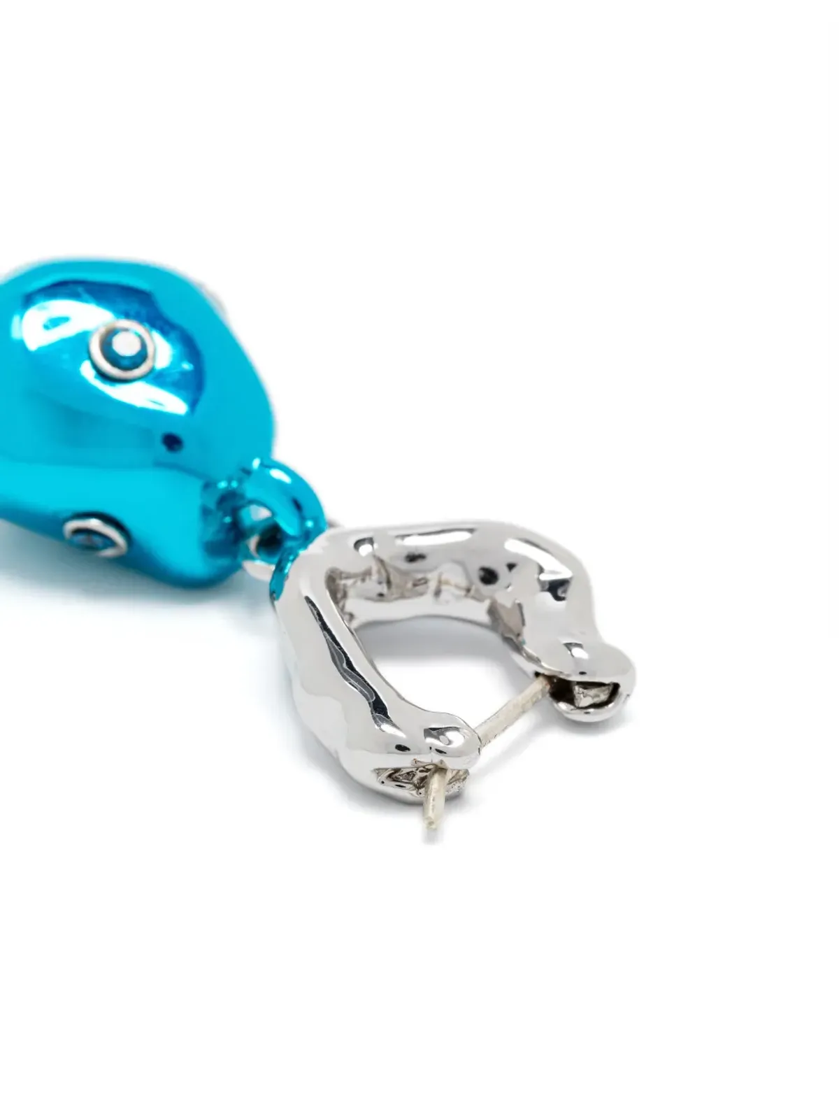 Vann Jewelry 小粒パールドロップピアス（シルバー） - 画像2