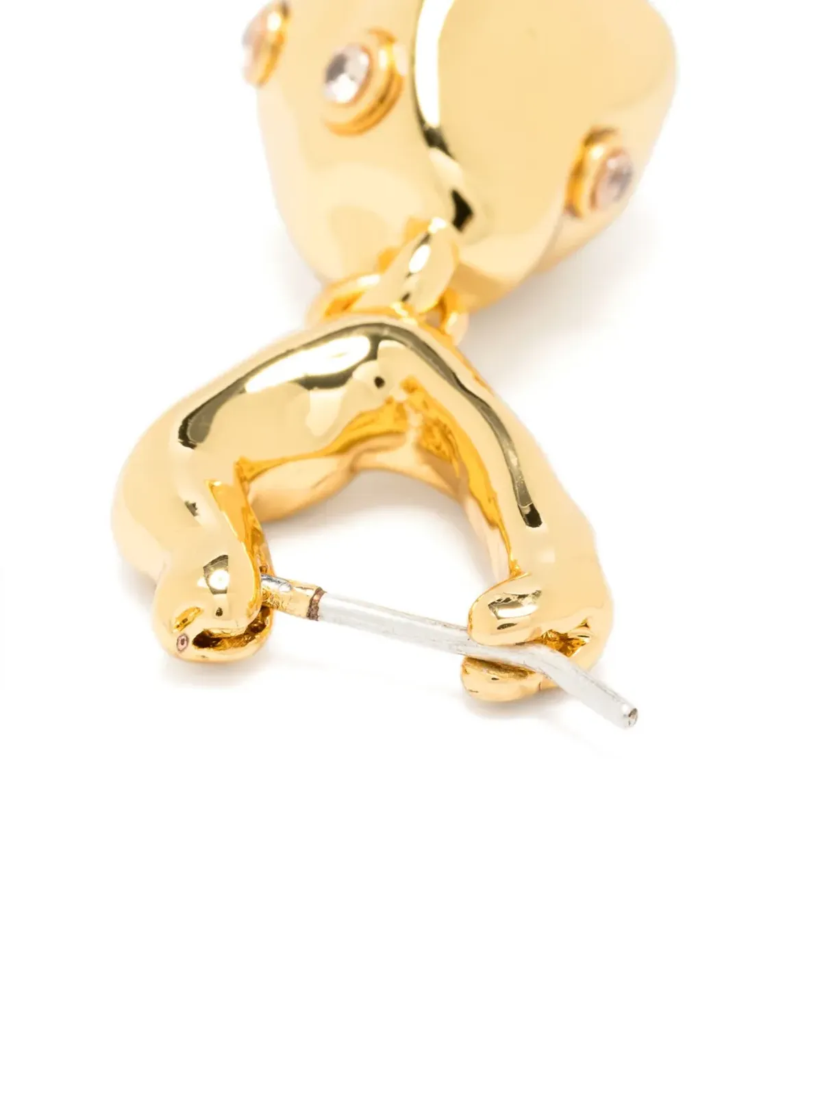 Vann Jewelry クリスタル装飾ドロップピアス - 画像2
