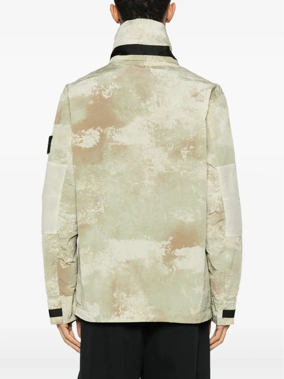 Stone Island コンパスバッジ フーデッドジャケット - 画像4