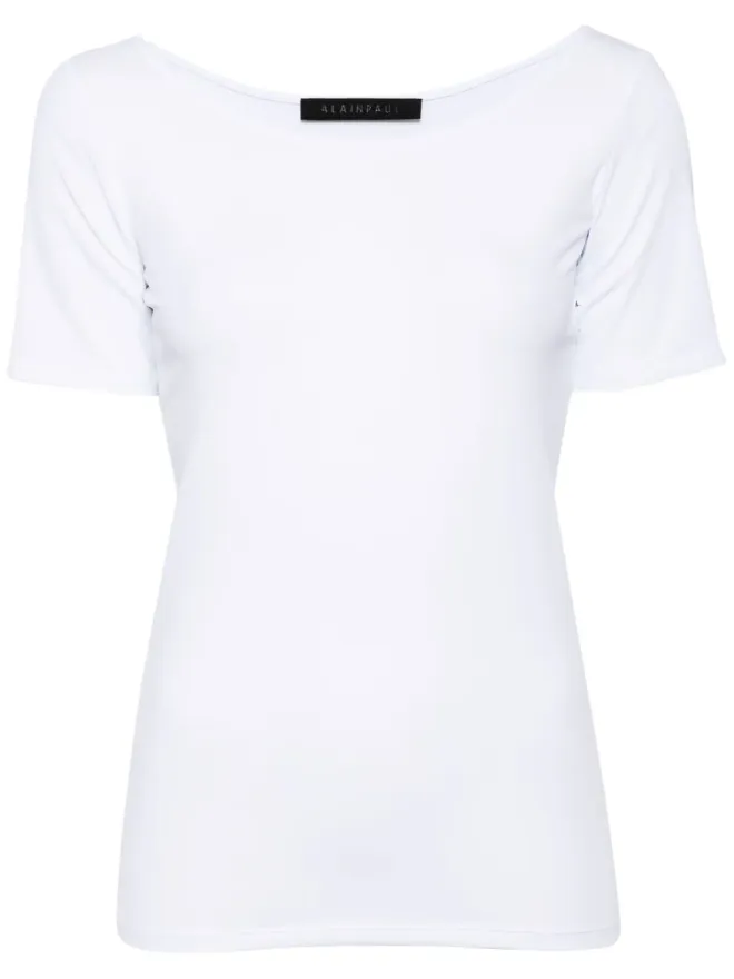 ALAINPAUL ALAINPAUL ボートネックTシャツの商品画像