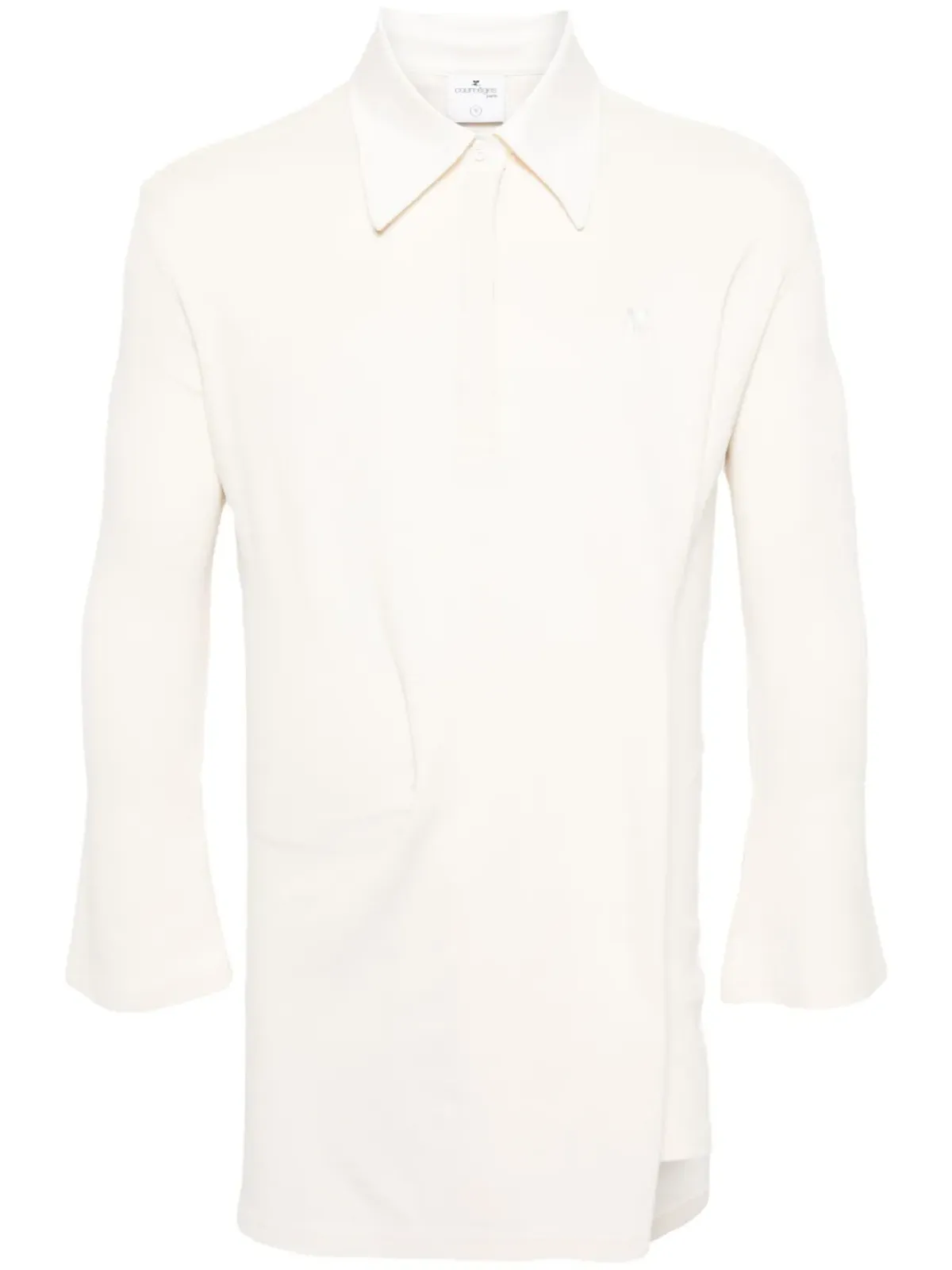 Courrèges ツイストディテール ポロドレス - 画像1