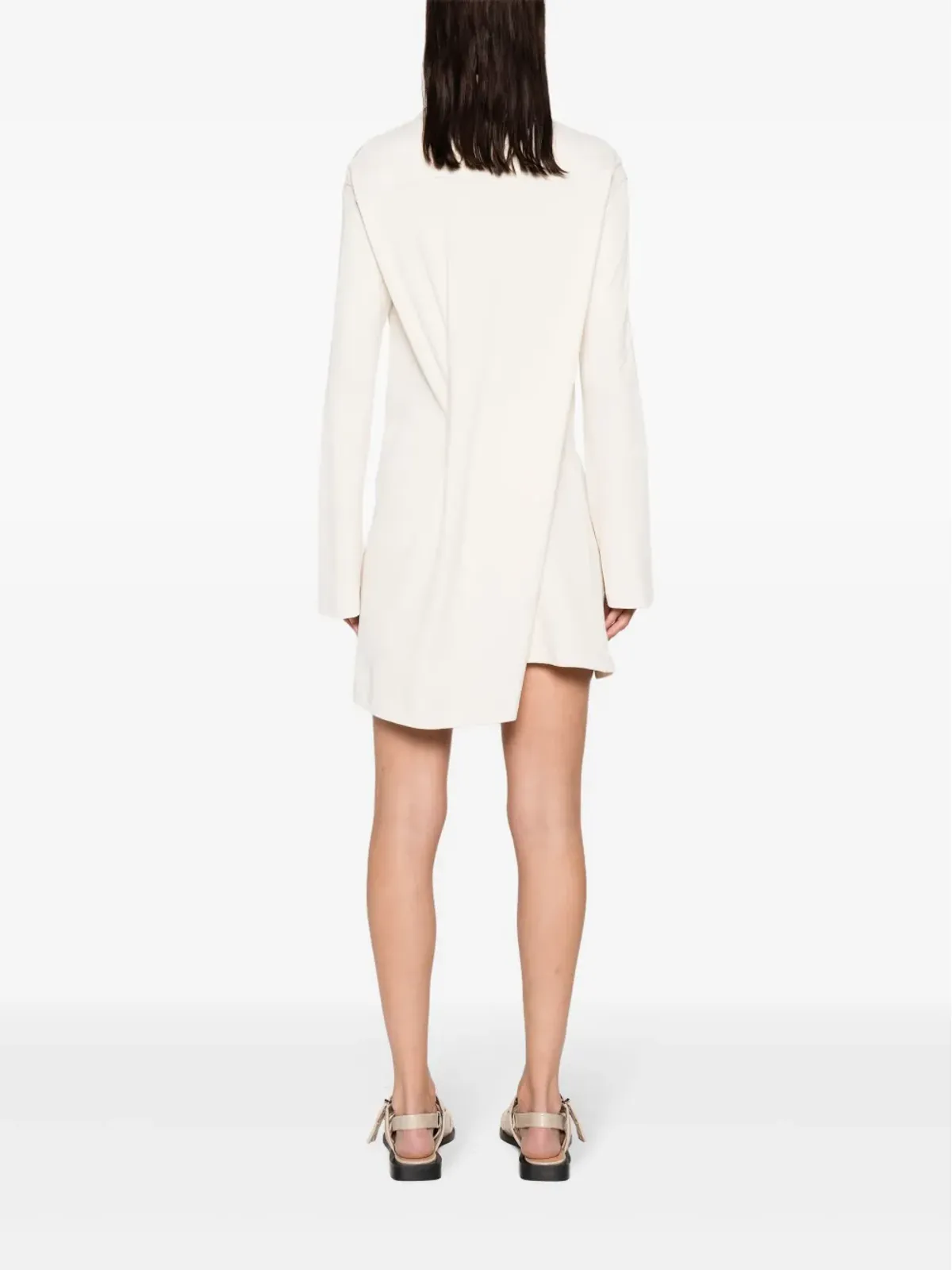 Courrèges ツイストディテール ポロドレス - 画像4