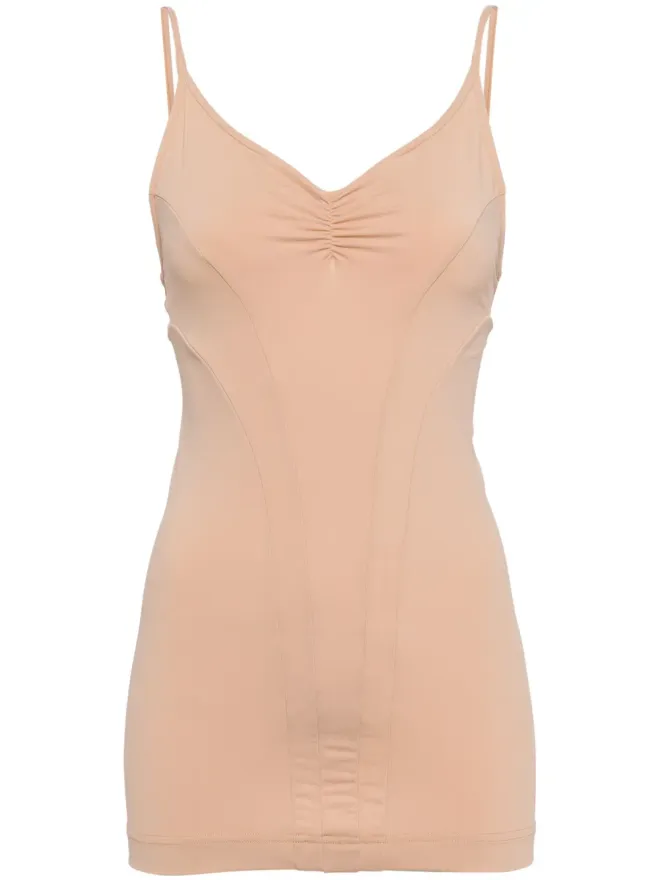 ALAINPAUL ALAINPAUL Vネック ギャザー トップの商品画像