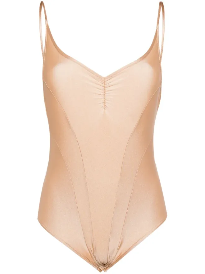 ALAINPAUL ALAINPAUL Vネックボディースーツの商品画像